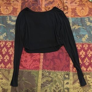 Black Crop Top
